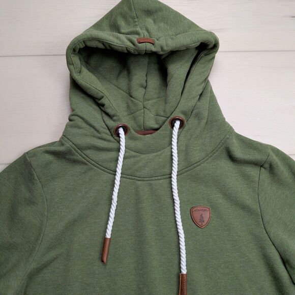 Wanakome Hoodie Mens Large Cascade Green Fleece Casual Outdoor Sweatshirt - Picture 2 of 14